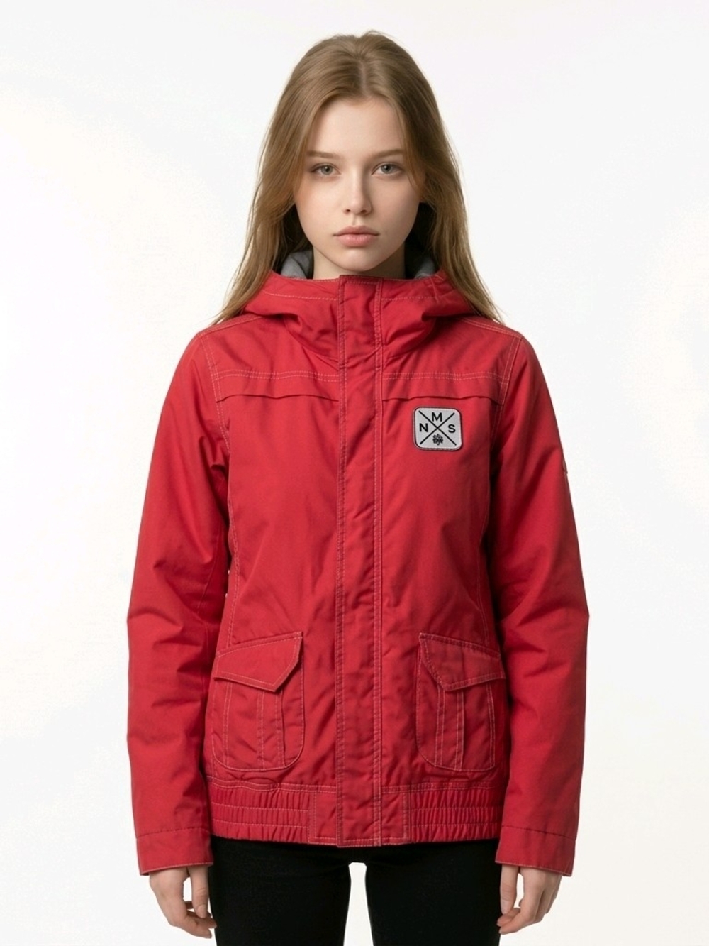 Nomis Women's Insulated Snowboard Jacket – Pink/Red – Excellent Condition